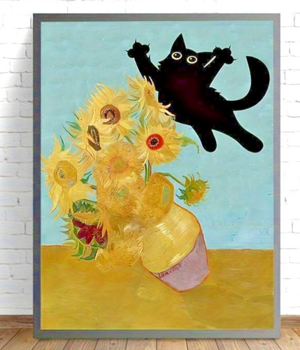 Printed painting van - van, gogh's