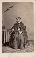 BARNARD CASTLE CDV OLD LADY
