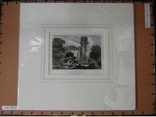 Old Antique Print Coloured