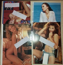 4  POLISH PLAYBOY PLAYMATE POSTERS PIN-UP GIRL nudity  erotica