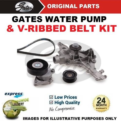 Gates water pump fan - +, belt