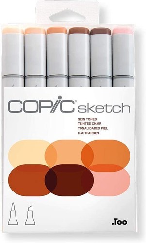 Copic sketch colors set - sketch, 6