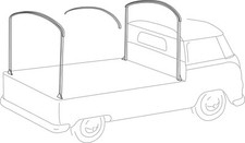 Steel Hoop Frame Set for VW T2