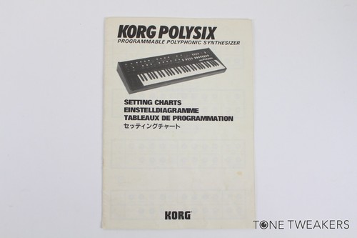 Korg polysix setting - korg,