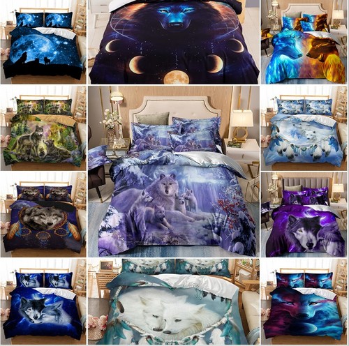 Wolf animals duvet cover - wolf,