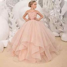 Flower Girls Dresses Holy Communion Prom Princess Pageant Party Wedding Formal