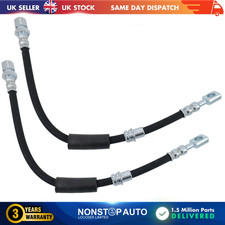 2X FRONT BRAKE HOSE FOR VAUXHALL VECTRA B 90495787