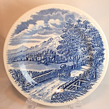 Wood & Sons China Plate "Westmorland", Made in England, 10"(25cm) (20)