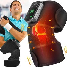 Cordless Electric Knee Massager Heating Vibration Massage for Joint Pain Relief
