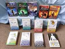 13 Children Fantasy Books Lot - Artemis Fowl Bks 1-8 & Percy Jackson Bks 1-5