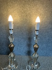 NEXT Gold Table Lamps Pair –