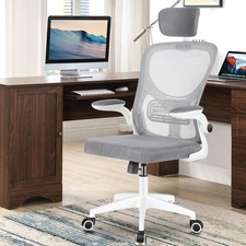 Mesh Office Chair Ergonomic 360° Swivel Lift Computer Desk Adjustable Height