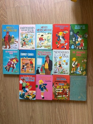 14x vintage enid blyton - 14x,