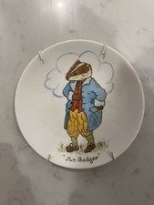 Mr Badger Plate