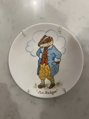 Badger plate - badger,