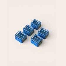 5 x Filled beer crates / milk