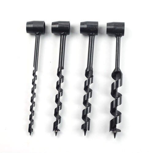 Bushcraft hand drill carbon - hand,