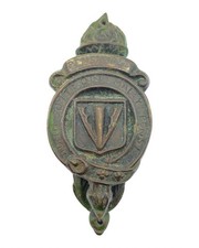 Rare WW1 British Penshurst Airfield Royal Flying Corps RFC Officers Door Knocker