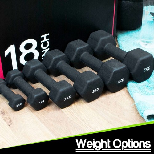 Neoprene dumbbells pair - neoprene,