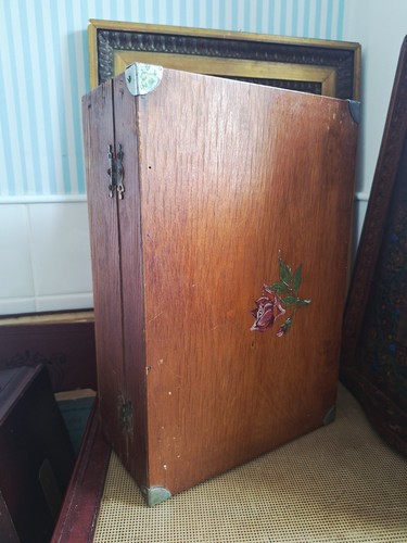 Vintage large wooden storage - vintage,