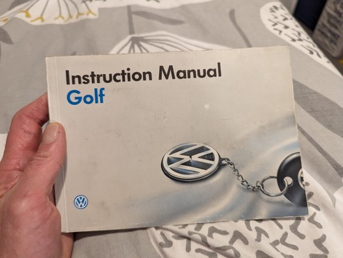 Golf mk3 instruction manual - vw,