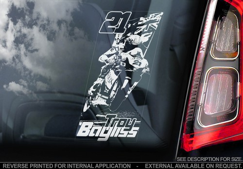 Troy bayliss car window - -,