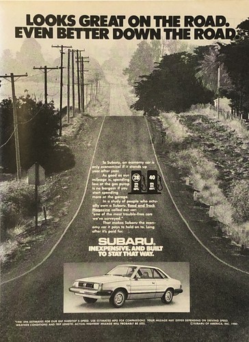 1981 subaru glf print - 1981,