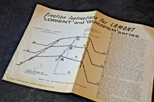 Vintage lamont camping lorient - lamont,
