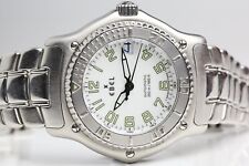 Ebel Discovery Divers Automatic Mens Watch, White Dial, 9080341