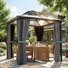 2.5 x 2.5 m Hardtop Gazebo