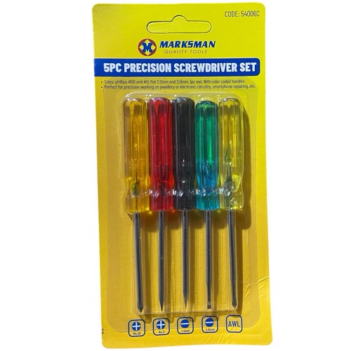 Set precision screwdriver - set, 5