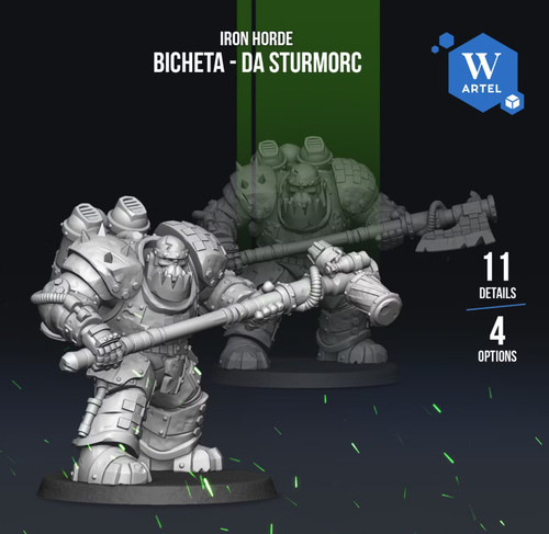 Artel iron horde bicheta - w,,