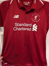 Signed Liverpool FC Shirt