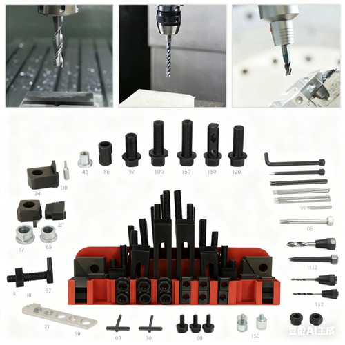 58pcs slot clamp kit - 58pcs, m10
