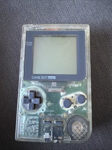 Nintendo game boy - game, clear