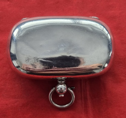 Antique solid silver double - antique,