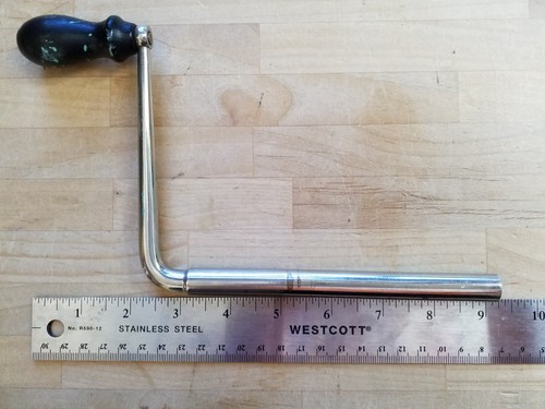 Antique phonograph hand crank - antique,