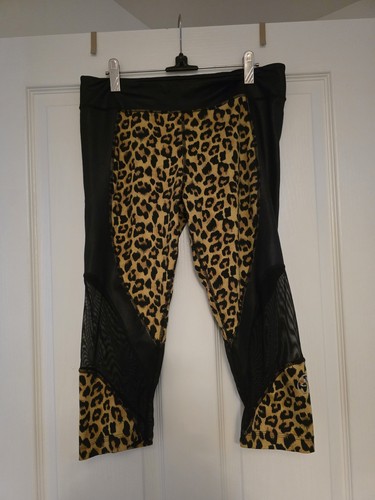 Zumba wear leopard print mesh - print,