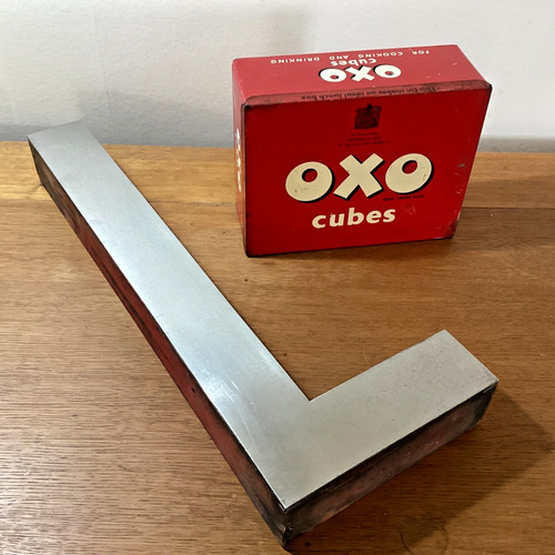 Large vintage deco - vintage, chrome