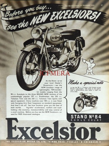 Excelsior range motor - range,
