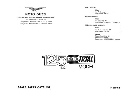 Moto guzzi parts - moto,