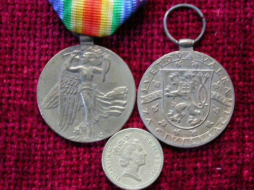 Replica copy ww1 czech victory - ww1,