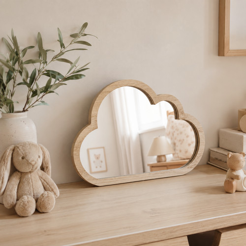 Baby nursery wooden cloud - nursery,