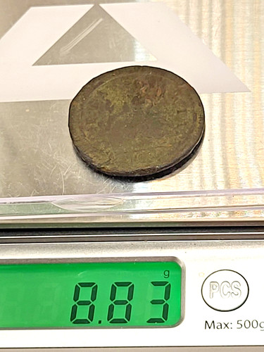 1720 george copper halfpenny - george,
