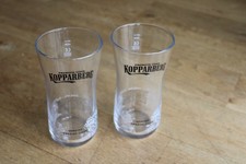 2 x Koppaberg Swedish Coder Pint Glass Man Cave Excellent Condition RARE