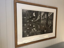 Beautifully Framed Peter Milton Rare Print - Nijinsky Variations Signed Numbered