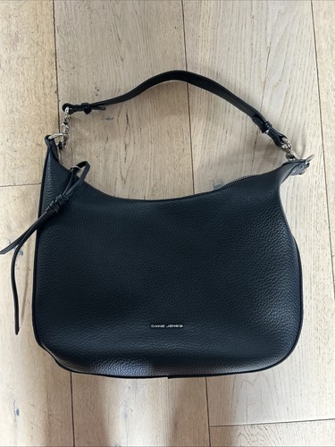 David jones black handbag - david,