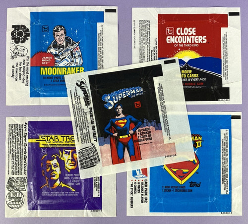 Vintage gum card - card, wrappers