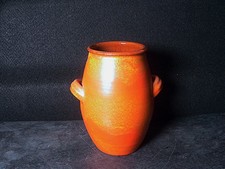 Signed Studio Pottery Burnt