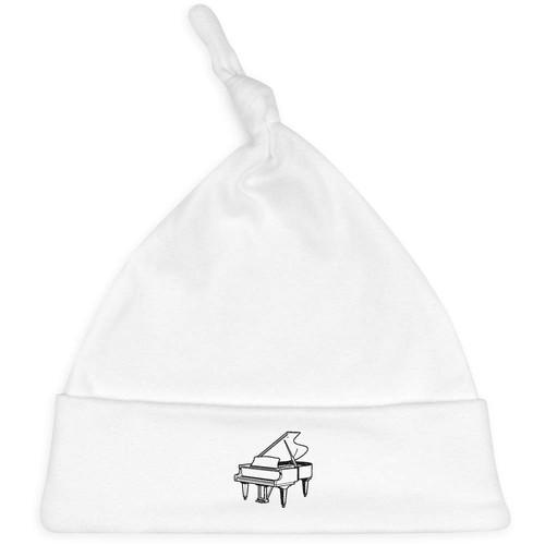 Grand piano knotted baby hat - piano',